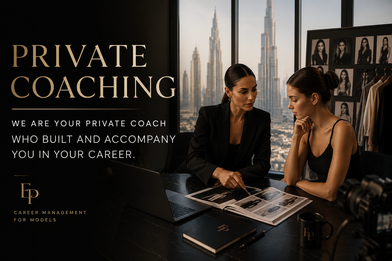 Private coaching for models